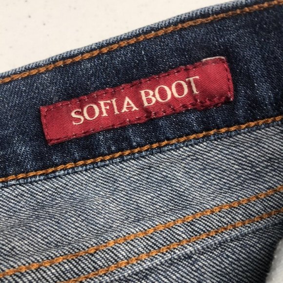 VINTAGE LUCKY BRAND SOFIA BOOT JEANS 12/31x30 🍀 - Picture 4 of 11